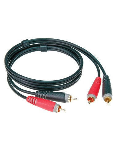Klotz AT-CC0100 kabel audio 2xRCA-2xRCA