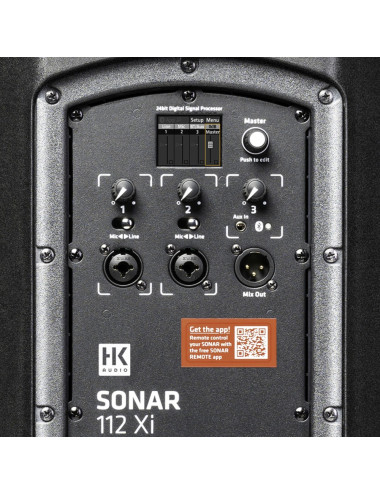 HK Audio SONAR 112 Xi kolumna aktywna z Bluetooth