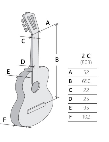 Alhambra 2C gitara klasyczna