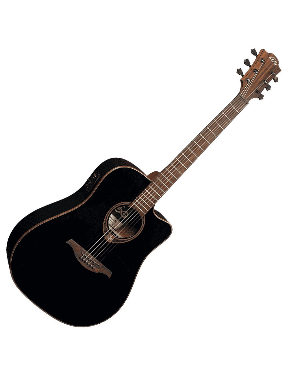 LAG T118DCE-BLK Tramontane gitara elektro-akustyczna