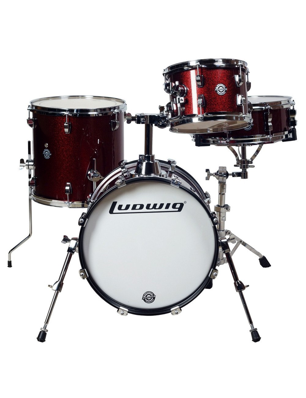 Ludwig LC179X Breakbeats Questlove Wine Red Sparkle