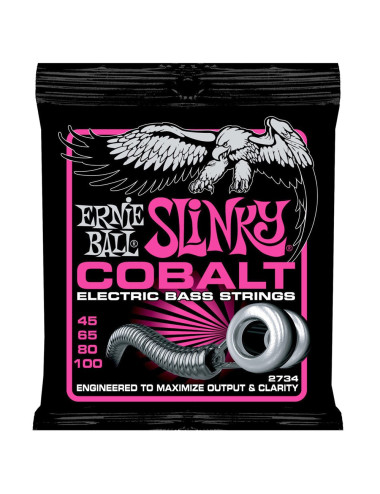 Ernie Ball 2734 Cobalt Super Slinky Bass