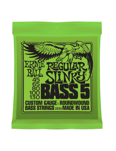 Ernie Ball 2836 Regular Slinky 5-String Bass Nickel Wound