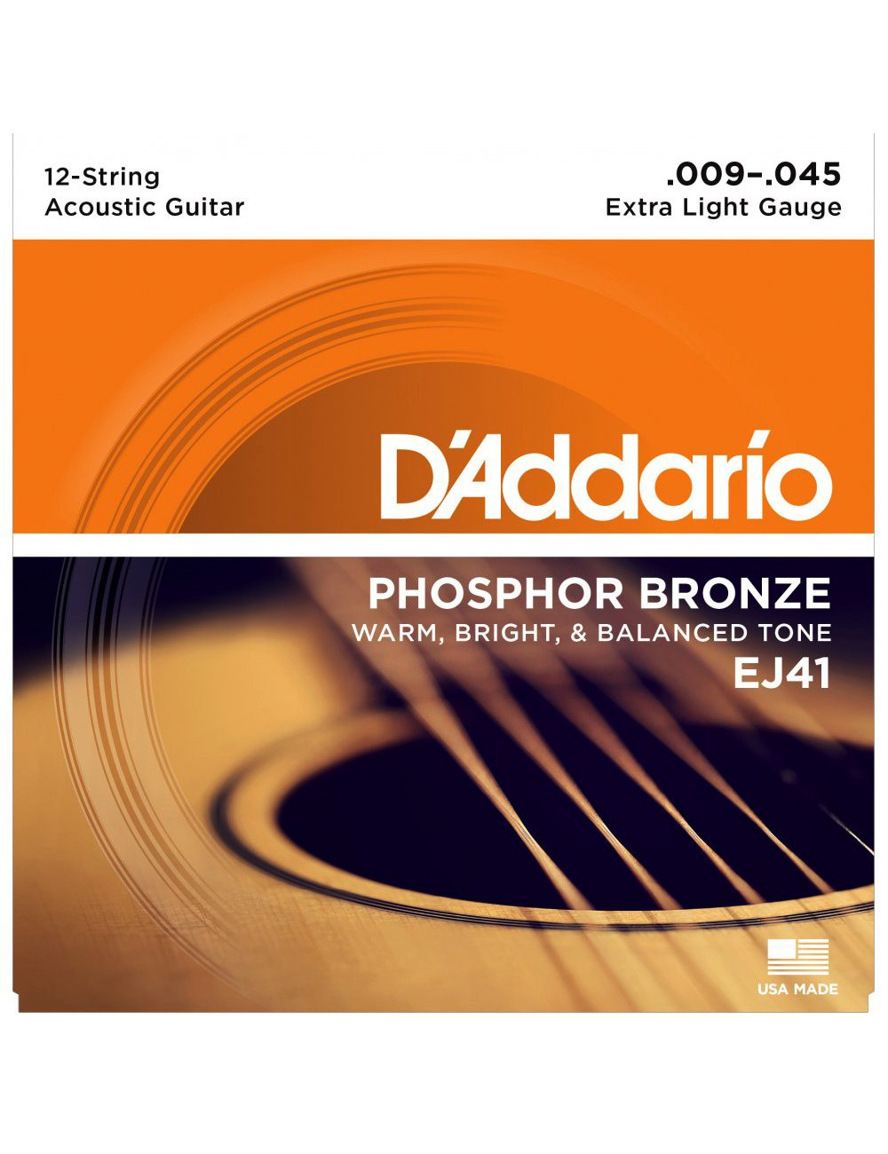 D\'Addario EJ41 12-String Phosphor Bronze Extra Light