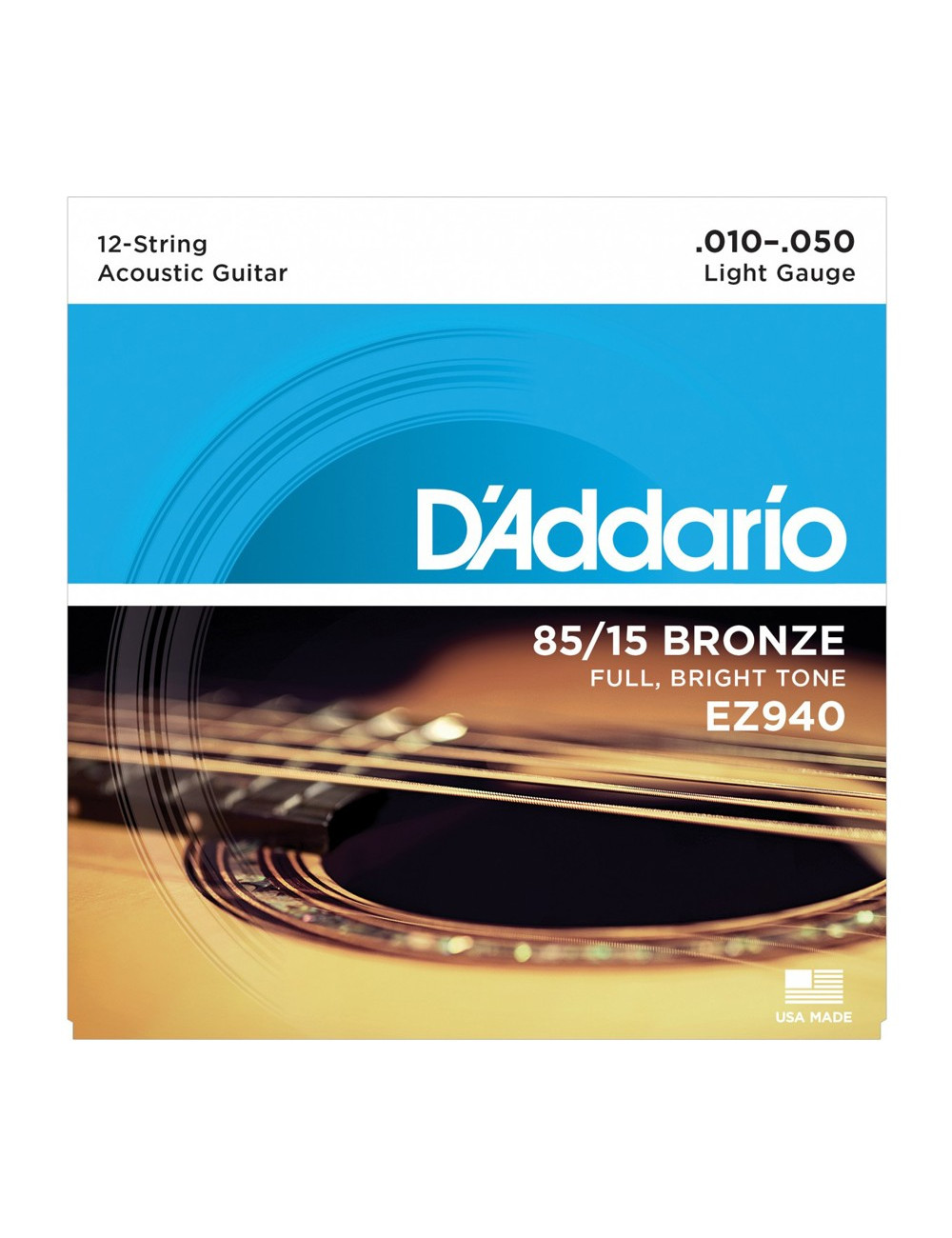 D\'Addario EZ940 85/15 Bronze, Light, 10-50