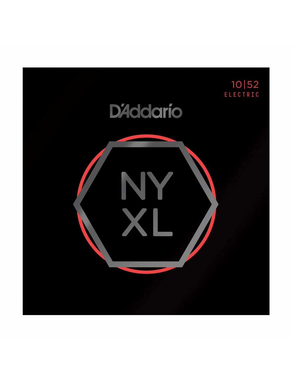 D\'Addario NYXL1052 Nickel Wound, Light Top / Heavy Bottom, 10-52