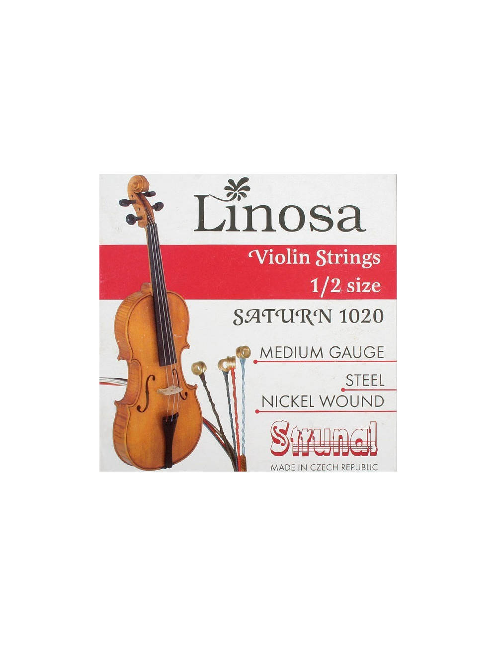 Linosa Saturn 1020 struny skrzypcowe 1/2