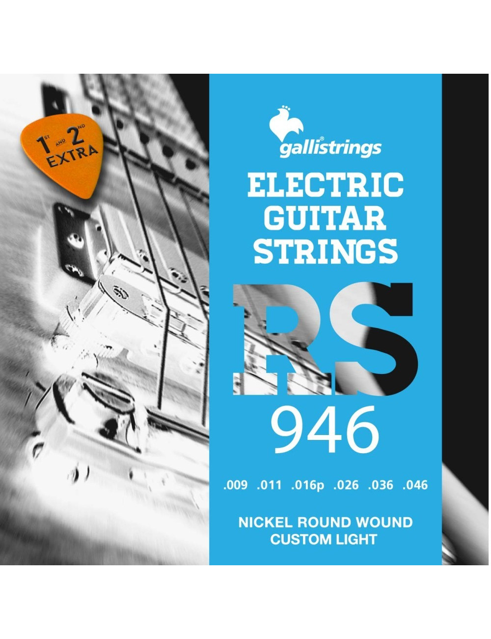 Galli Strings RS946 9-46 Nickel