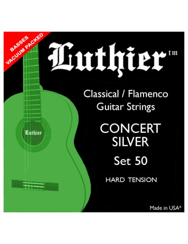 Luthier Set 50 Hard Concert Silver