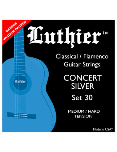 Luthier Set 30 Medium Hard Concert Silver