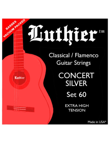 Luthier Set 60 Extra High Concert Silver