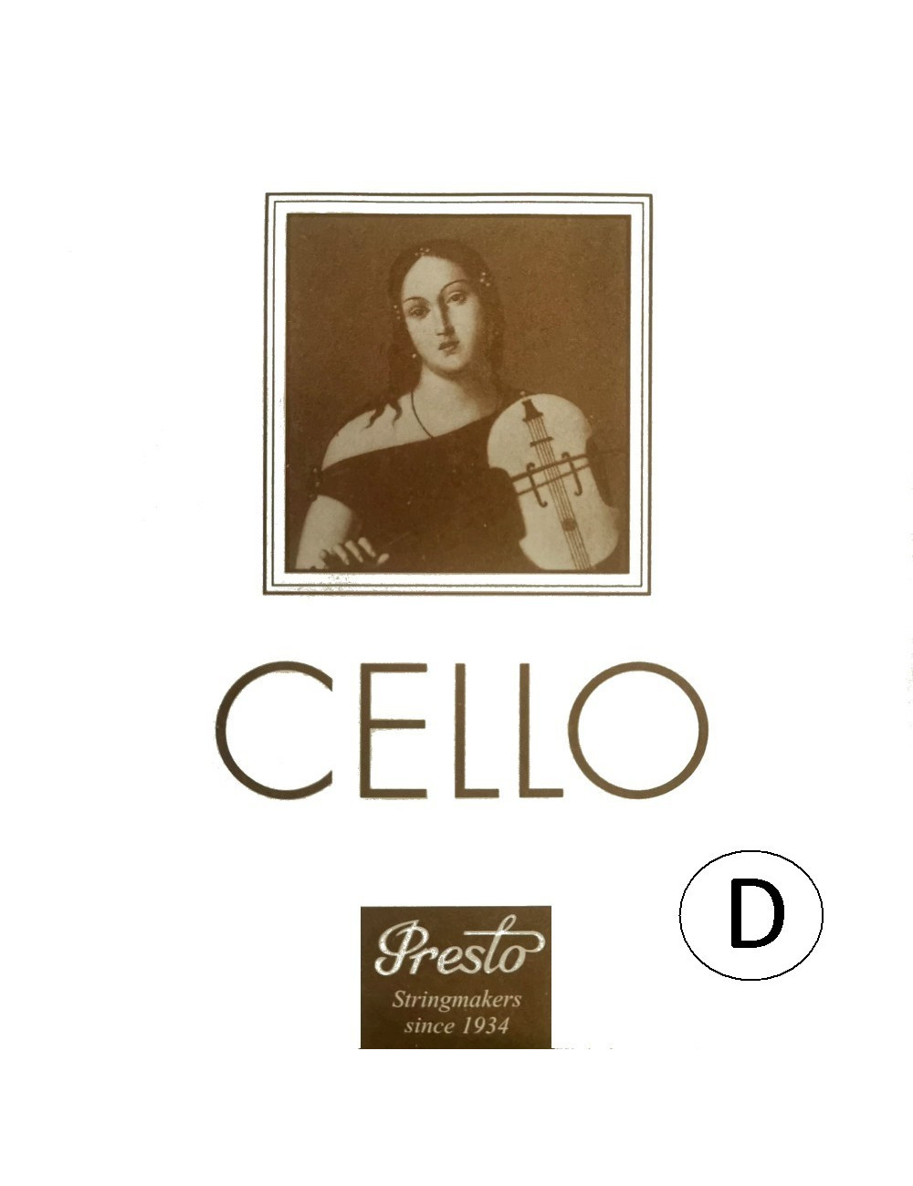 Presto Cello 4/4 struna pojedyncza D