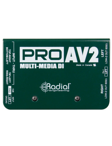 Radial ProAV2 di-Box stereo