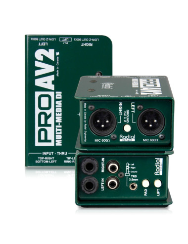 Radial ProAV2 di-Box stereo