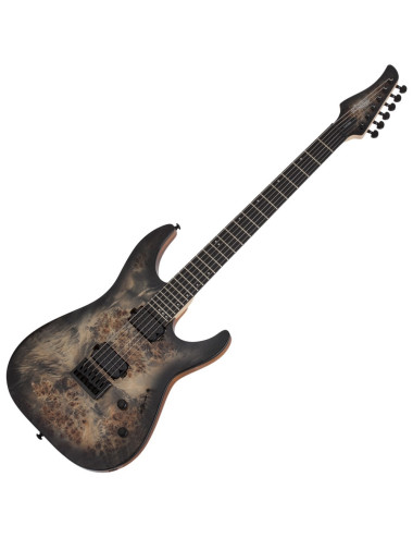 Schecter C-6 Pro Charcoal Burst (CB) gitara elektryczna