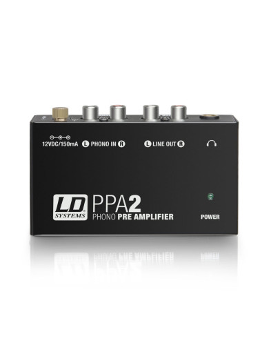 LD Systems PPA2 przedwzmacniacz gramofonowy
